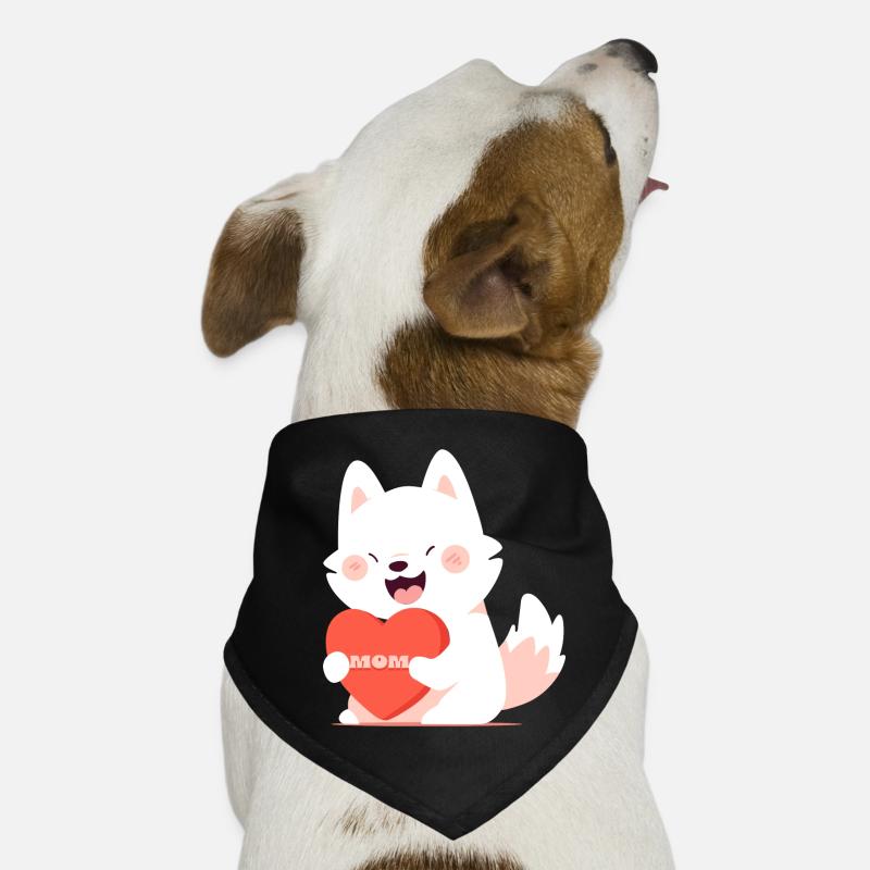 Chien aimant sa mère Bandana pour chien