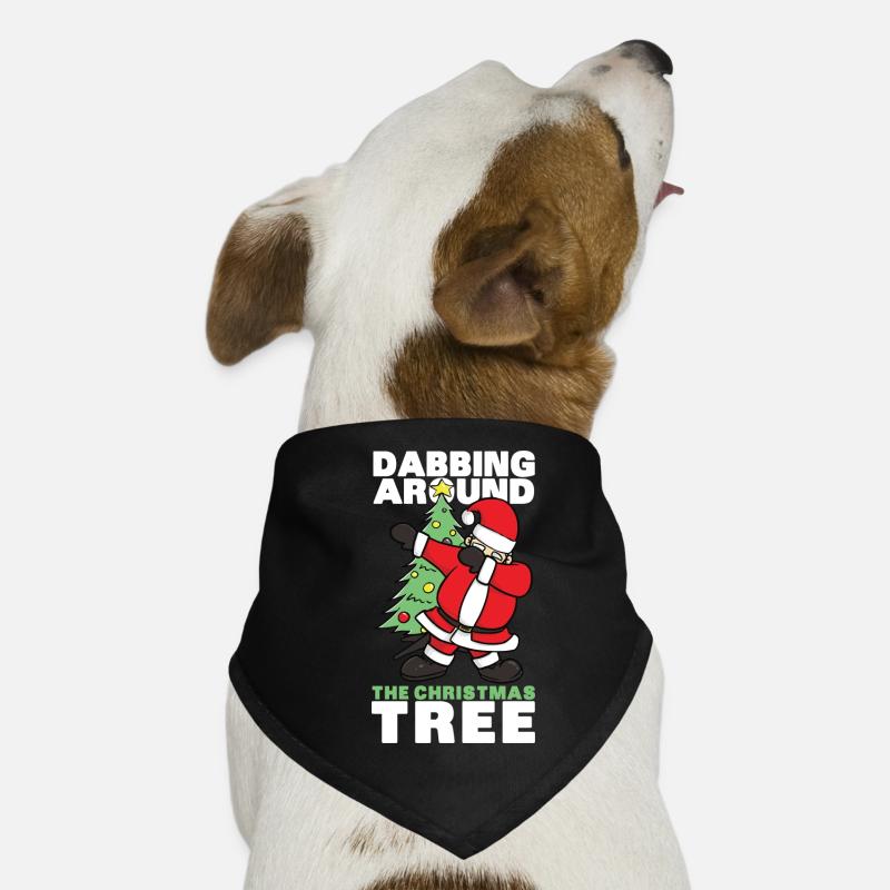 Lustig Dabbing Weihnachtsmann Santa Dab Geschenk Hunde-Bandana