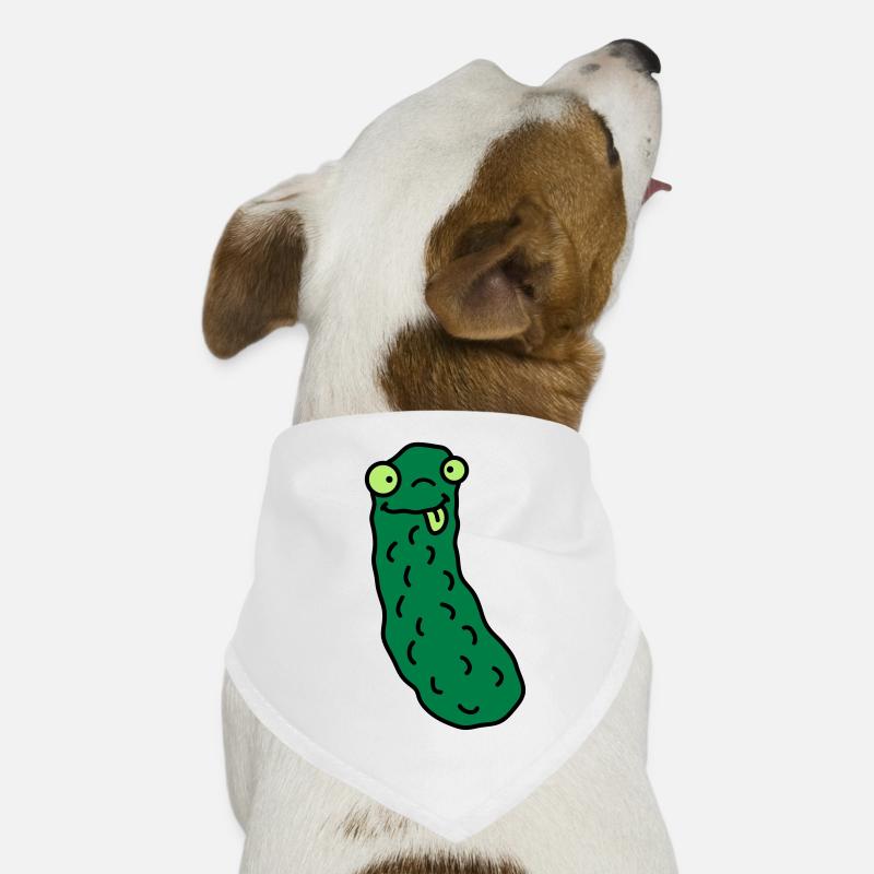 Funny Cucumber Hunde-Bandana