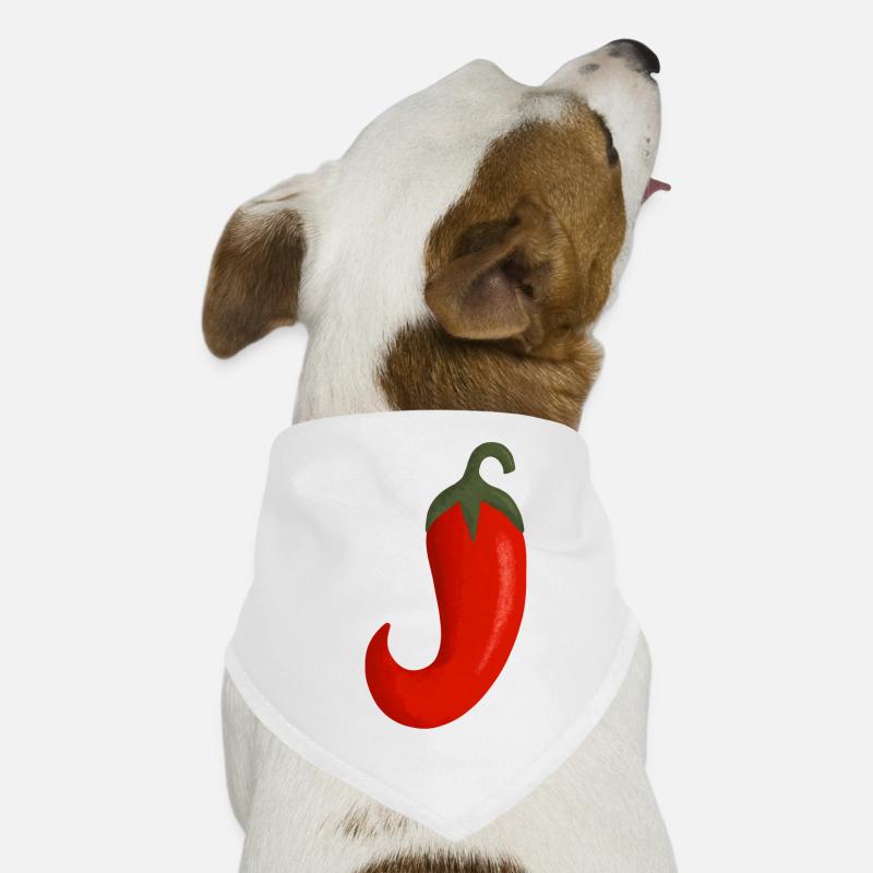scharfe Chilischote Hunde-Bandana