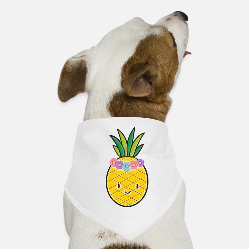 Ananas Hunde-Bandana