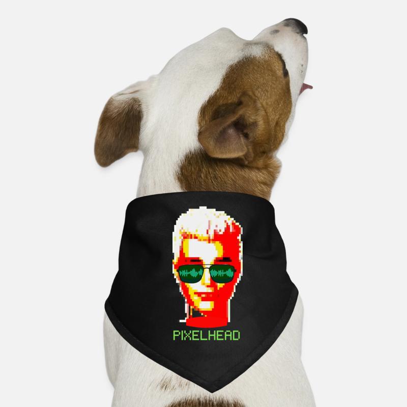 pixelhead Dog Bandana