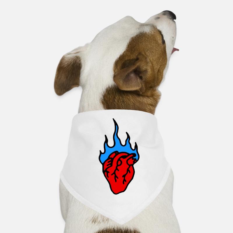 Heart Dog Bandana