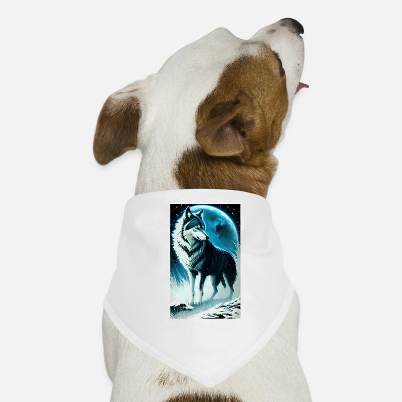 Wolf | Raubtier | Hund | Mystisch Hunde-Bandana