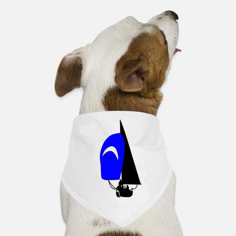 Segelboot Hunde-Bandana