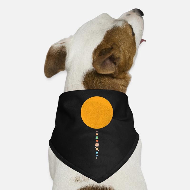 Sonnensystem Hunde-Bandana