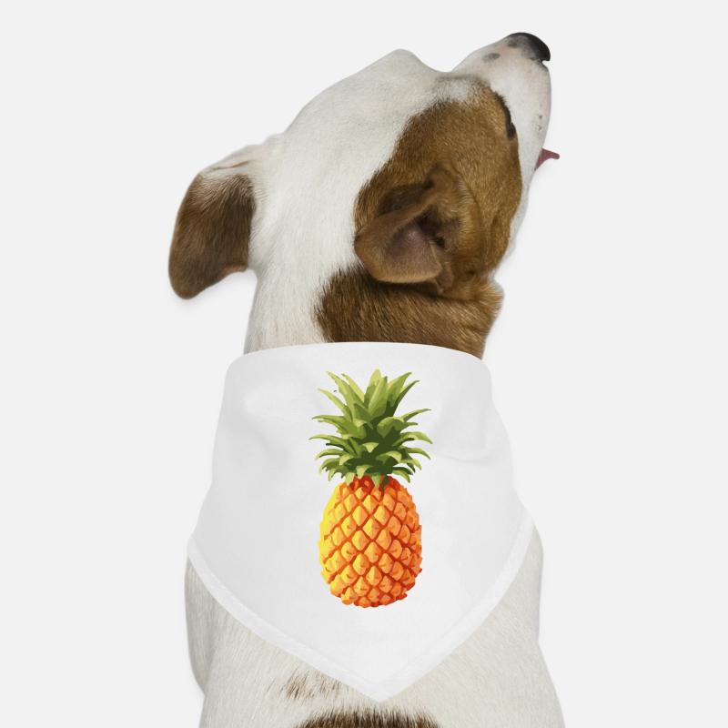 Ananas coloré Bandana pour chien