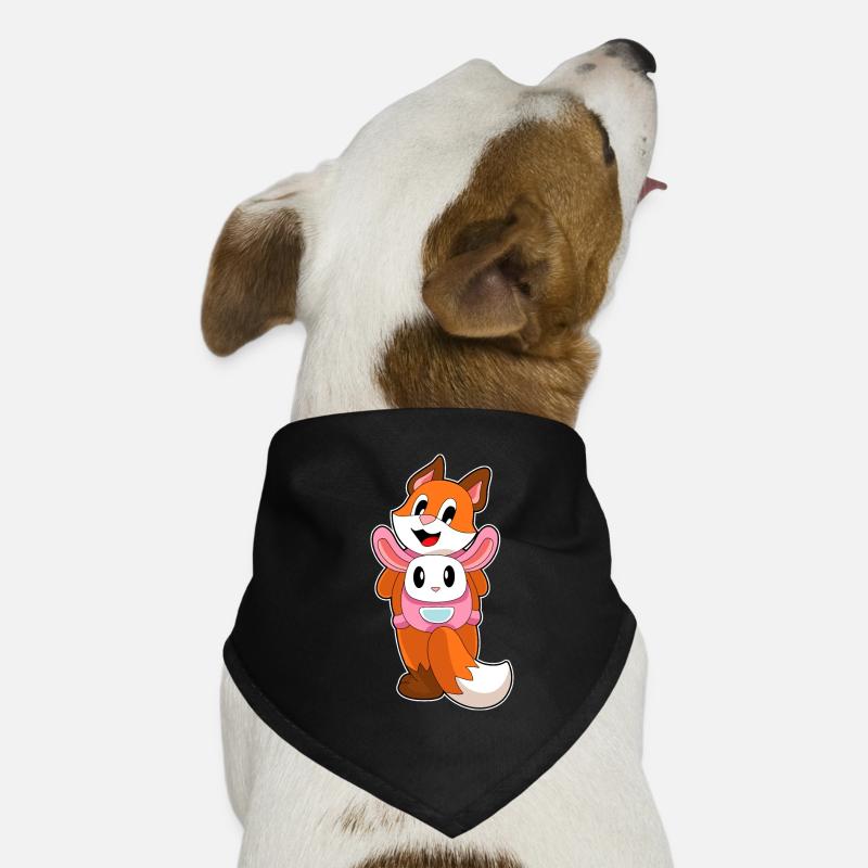 Sac Fox Rabbit Bandana pour chien