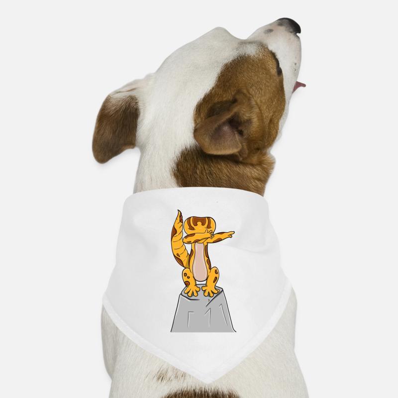 Gecko Dabbing Dog Bandana