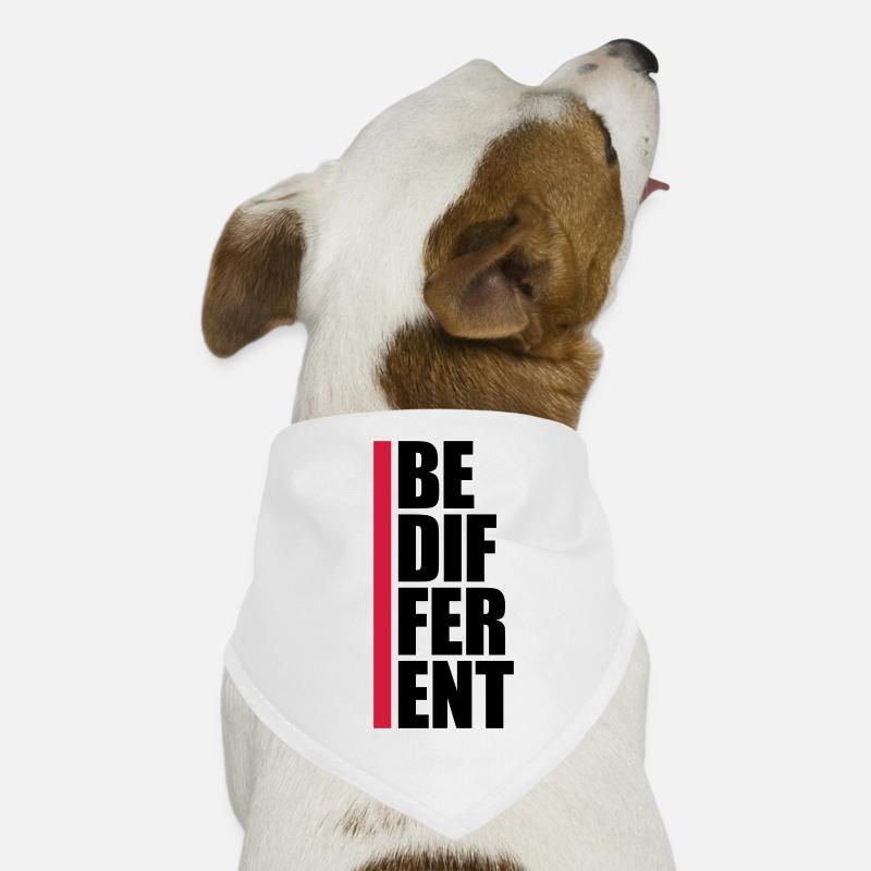 Soyez différent Logo Design Bandana pour chien