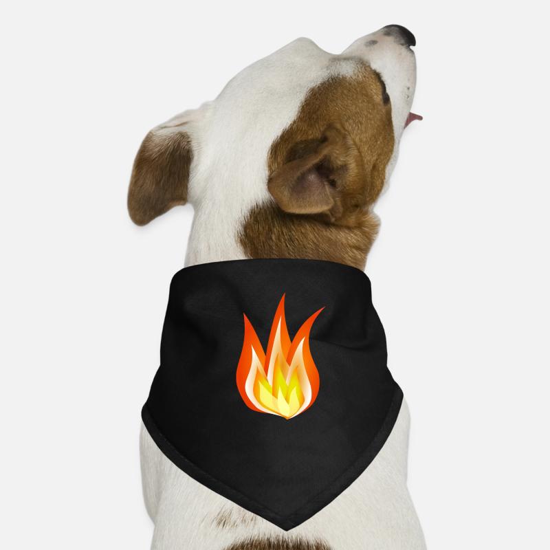 INCENDIE Bandana pour chien