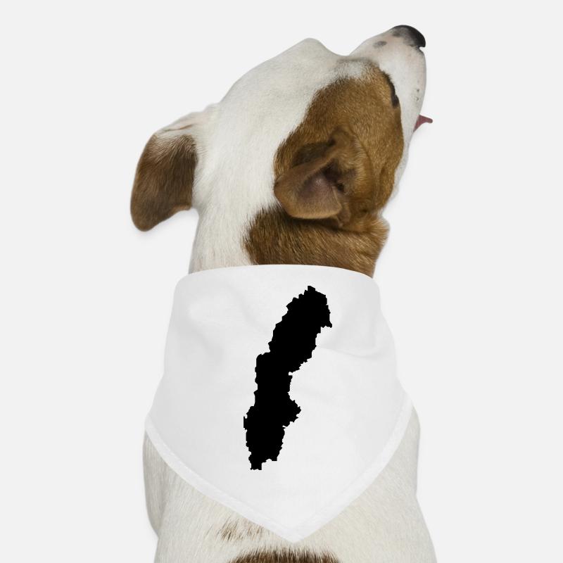 sweden map Dog Bandana