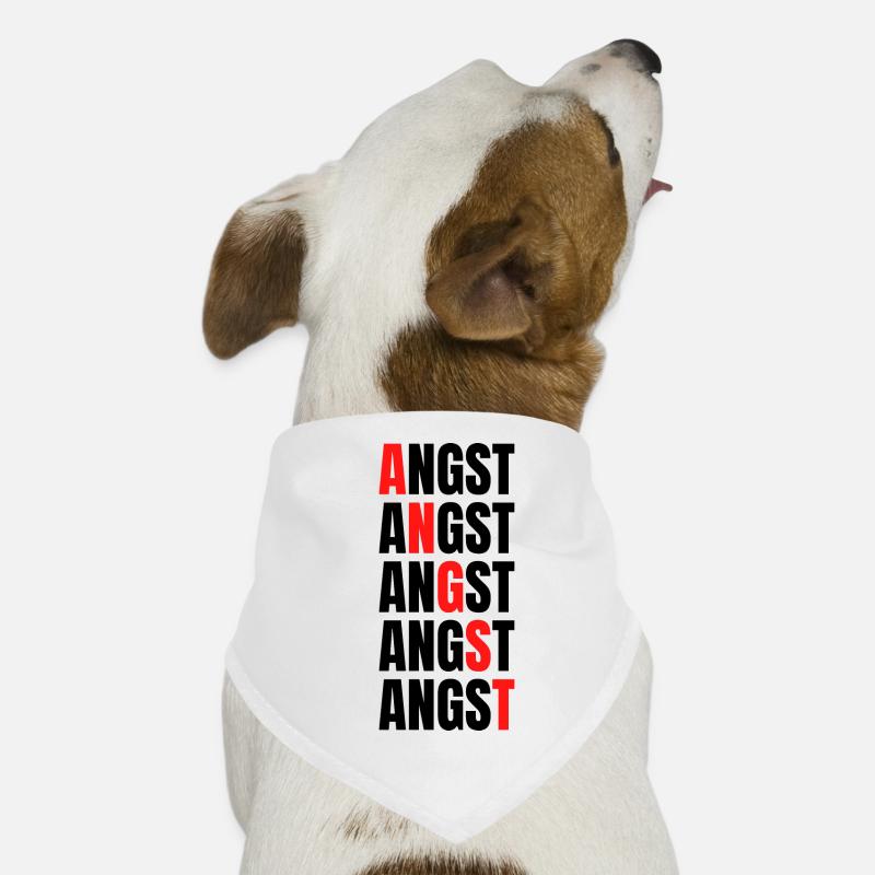 Angst Hunde-Bandana