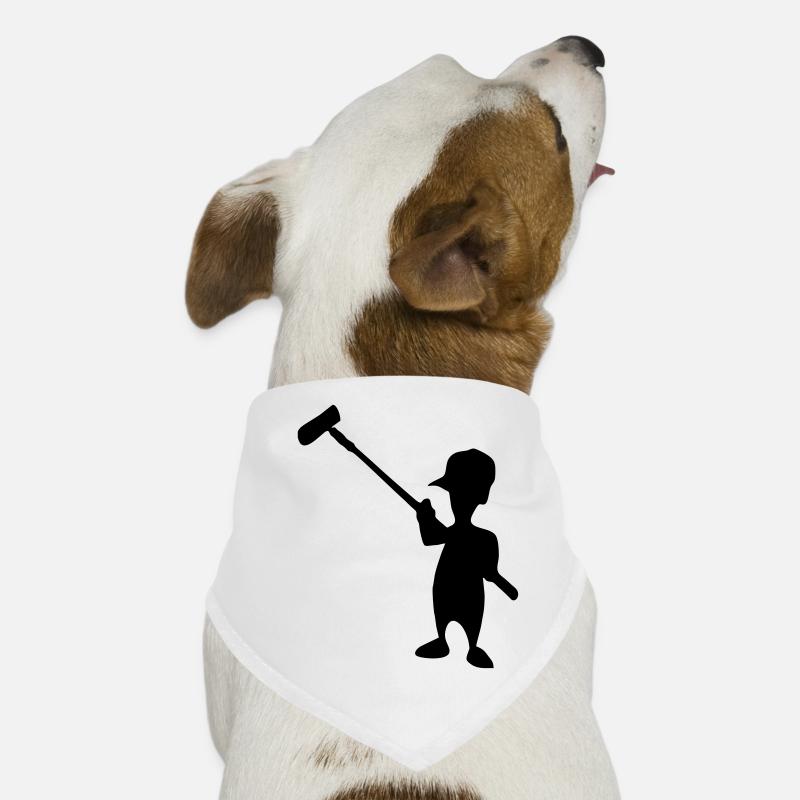 peintre - malermeister Bandana pour chien