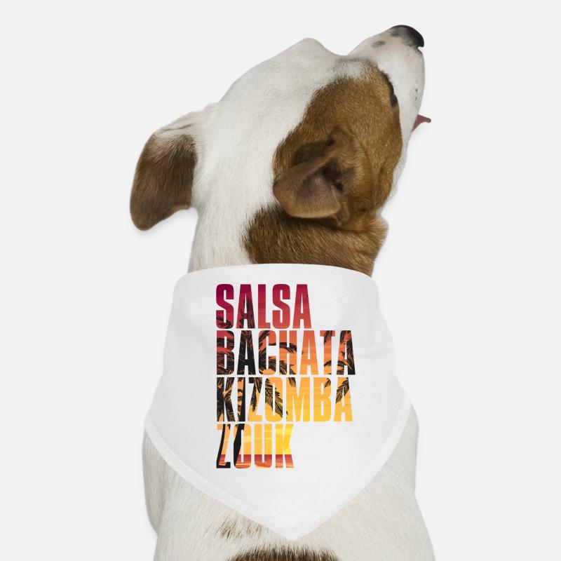 Salsa Bachata Kizomba Zouk Bandana pour chien
