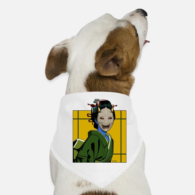 Démon Geisha Bandana pour chien