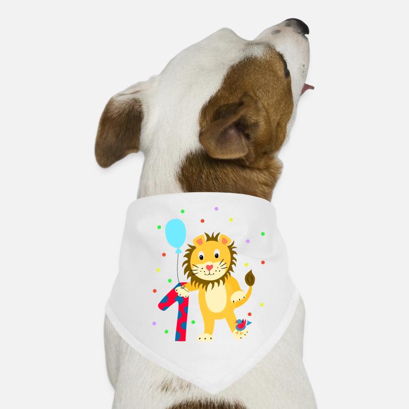 First Birthday 1st Year Lion Sweet Gift Dog Bandana