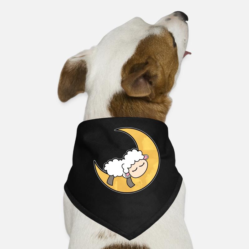Sheep moon sleeping cute Dog Bandana