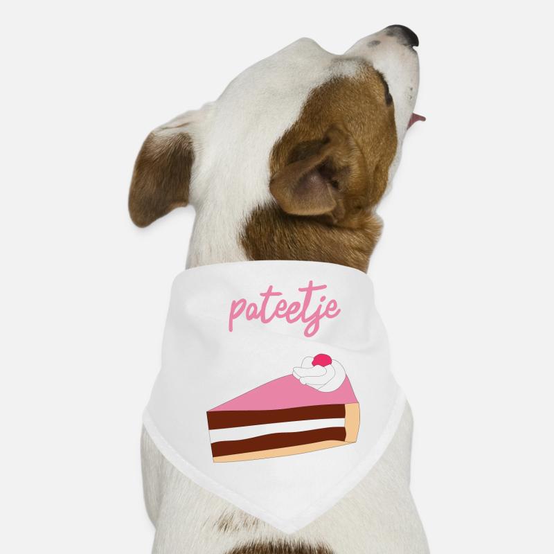 Pateetje - Hunde-Bandana - Weiß