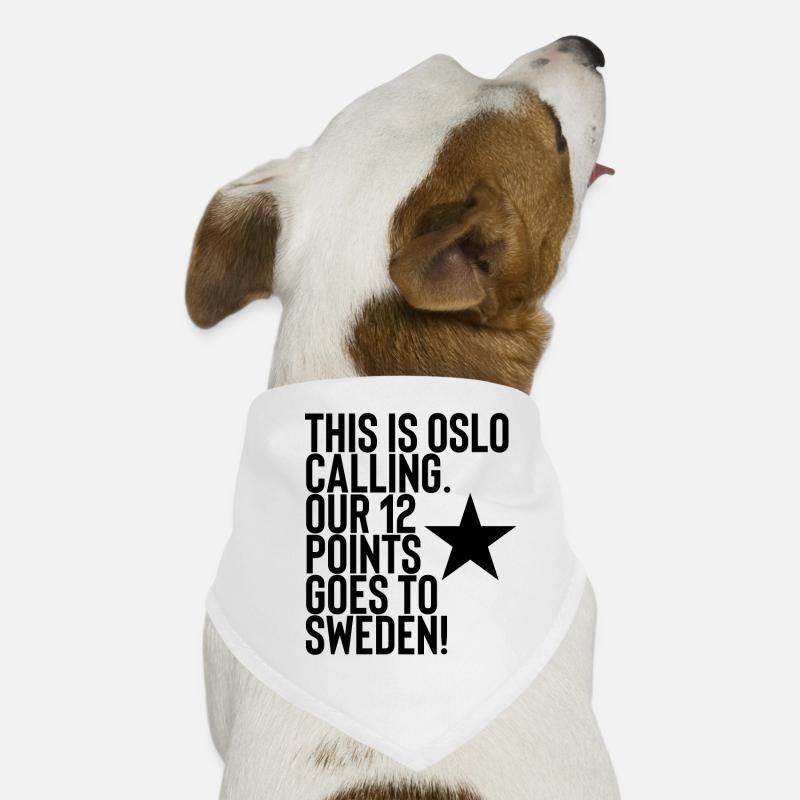 Concours Eurovision de la chanson Bandana pour chien