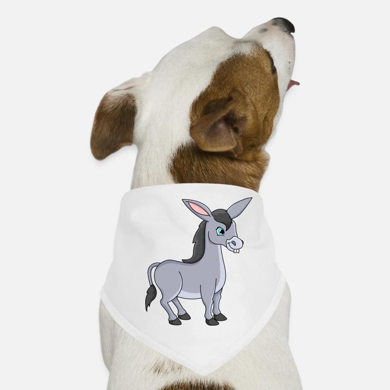 Âne Cartoon Bandana pour chien