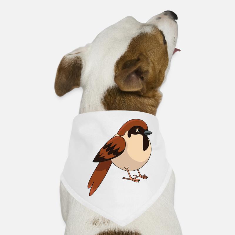 Moineau Bandana pour chien
