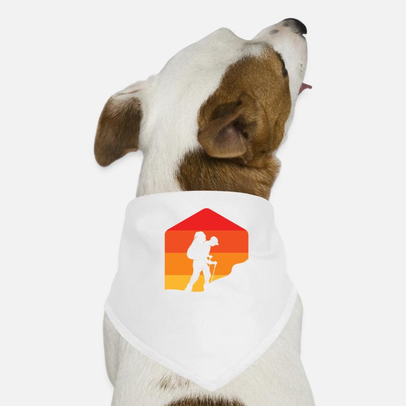 J'peux Pas J'ai Rando - Bandana pour chien - blanc