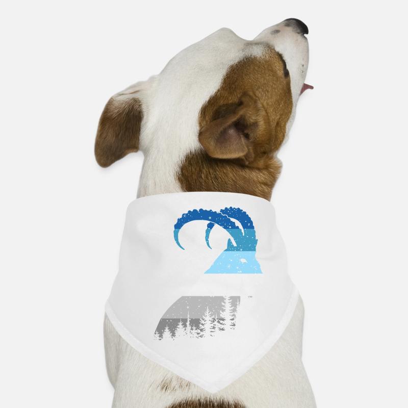 Steinbock Hunde-Bandana