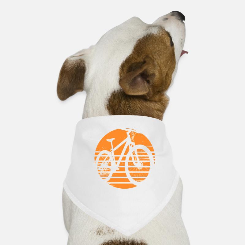 Conception de vélo de montagne pour les cyclistes Bandana pour chien