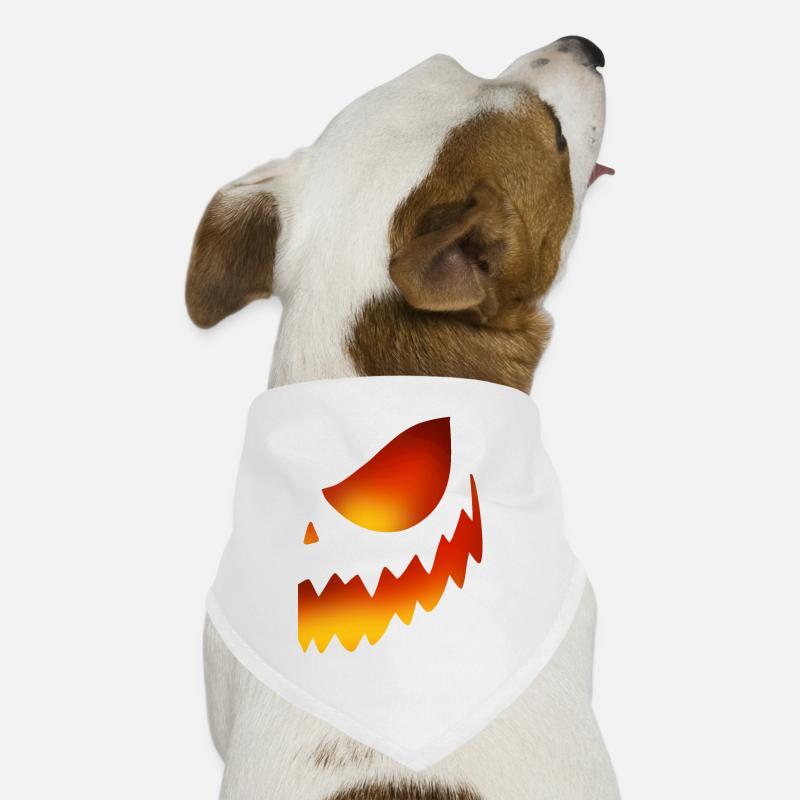 Partner Outfit Halloween Pumpkin Dog Bandana