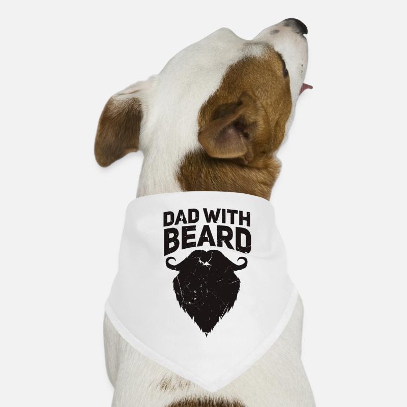 Father bearded Father with beard Dog Bandana