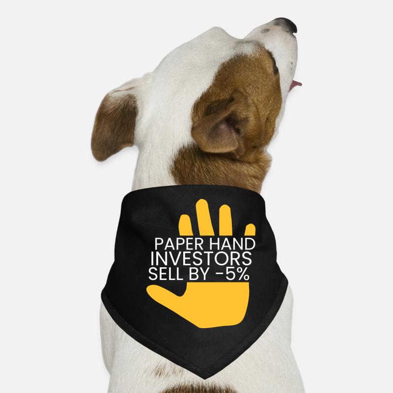 Les mains en papier se vendent de -5 % Bandana pour chien