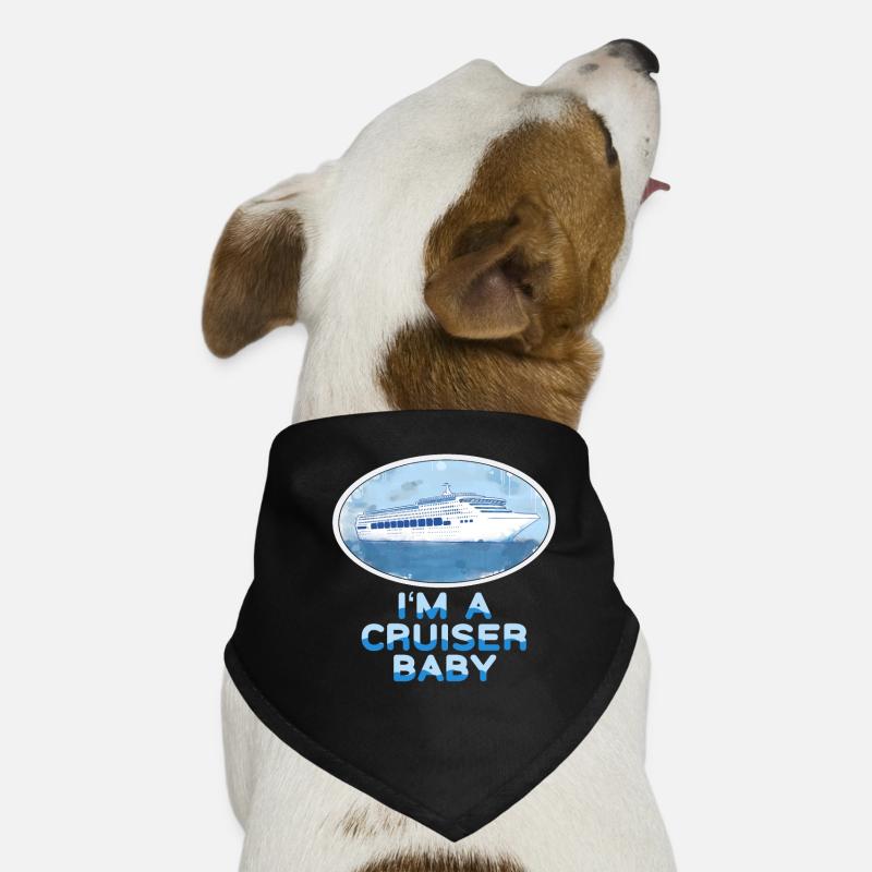 Funny saying for cruises I'm a cruiser Dog Bandana