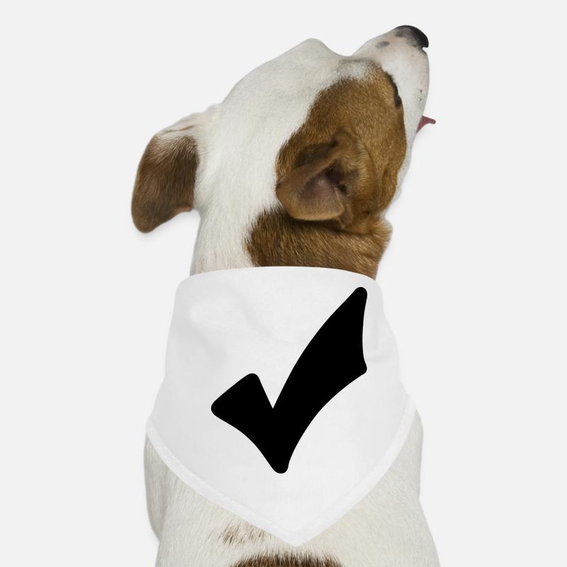 Crochet Emoji Esquisse Dessin Noir Bandana pour chien