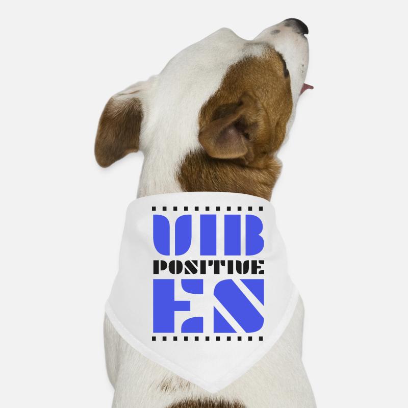 Positive Vibes Dog Bandana