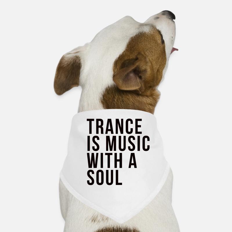 Techno Rave Mode Trance Music Bandana pour chien