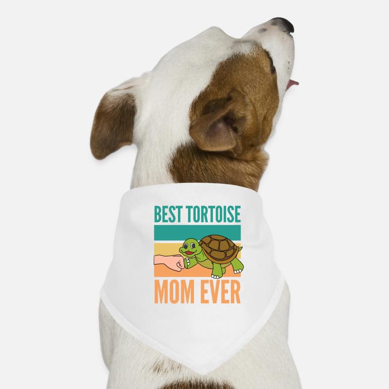 Best turtle moma ever Dog Bandana
