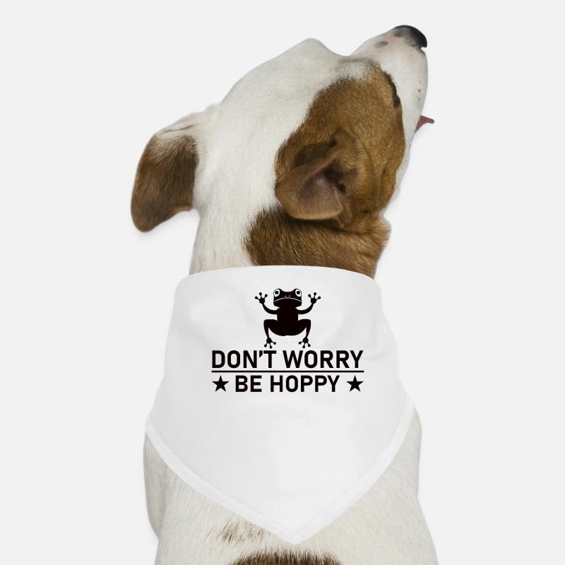 J’adore les grenouilles Bandana pour chien