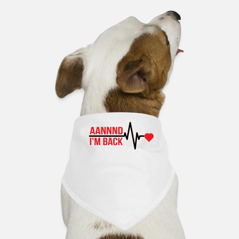 Heart attack heart surgery heart disease bypass Dog Bandana