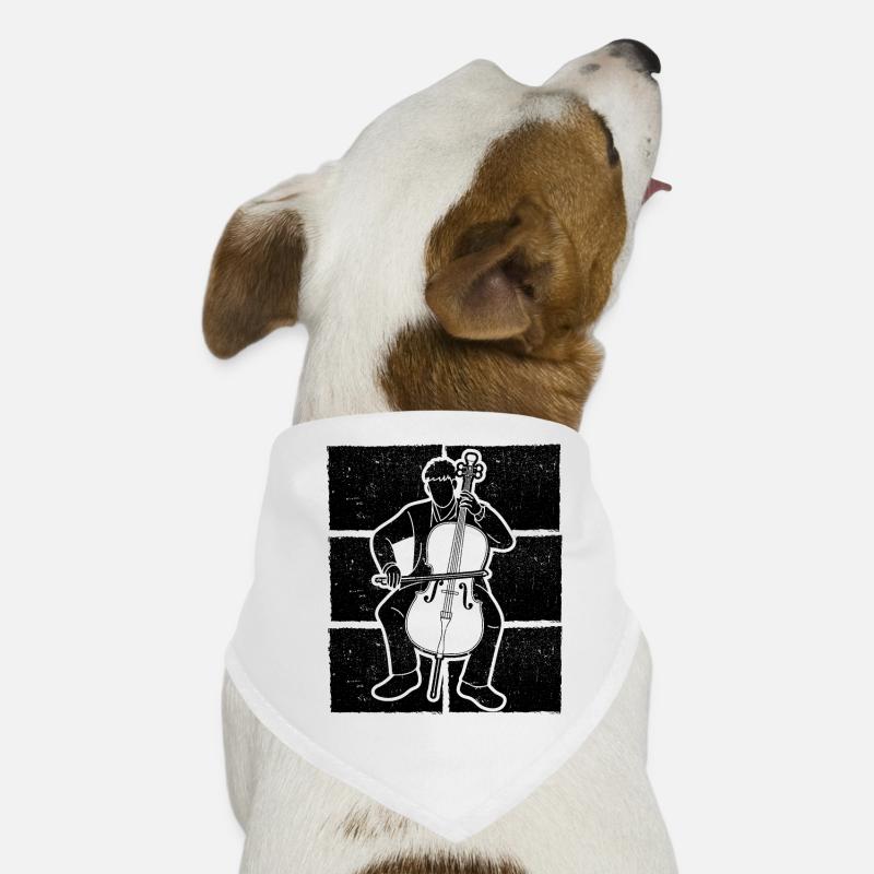 Cello cello player cellist Dog Bandana