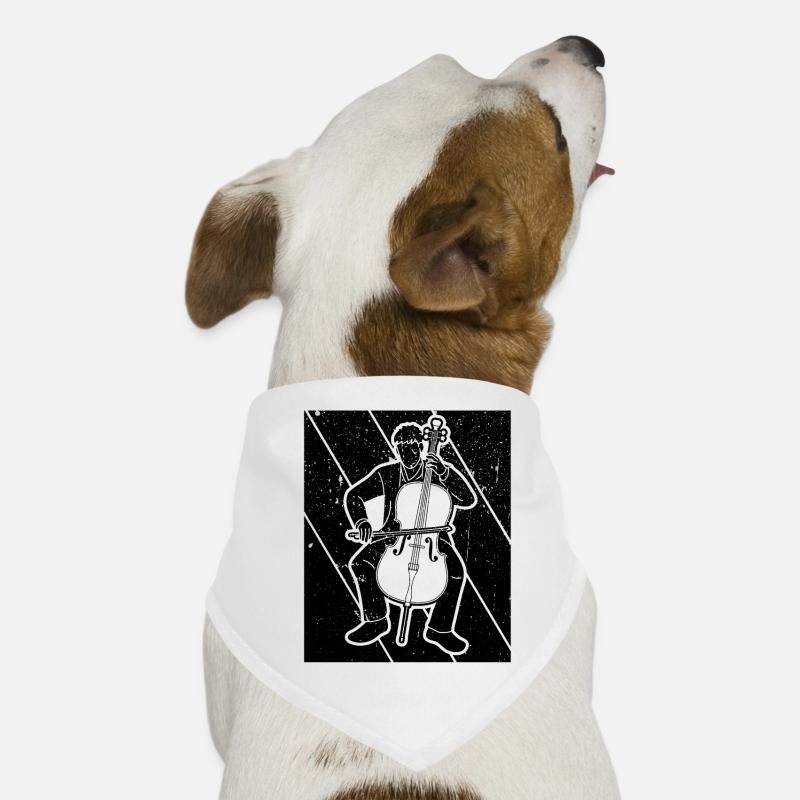 Violoncelliste violoncelliste Bandana pour chien