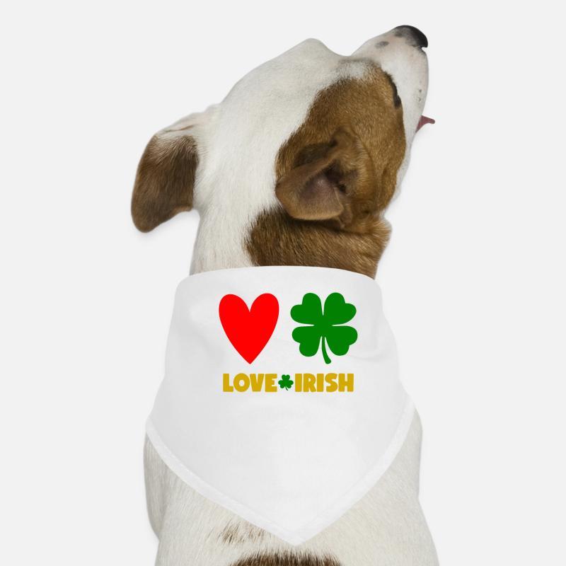St Patricks Day Accessories Ireland Shamrock Decoration Dog Bandana