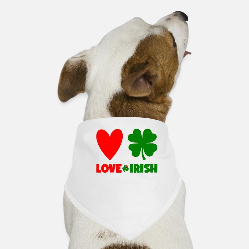 Accessoires de la Saint-Patrick Irlande Shamrock Décoration Bandana pour chien