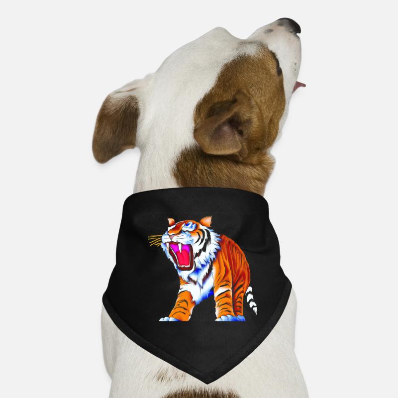 Säbelzahntiger Smilodon Hunde-Bandana