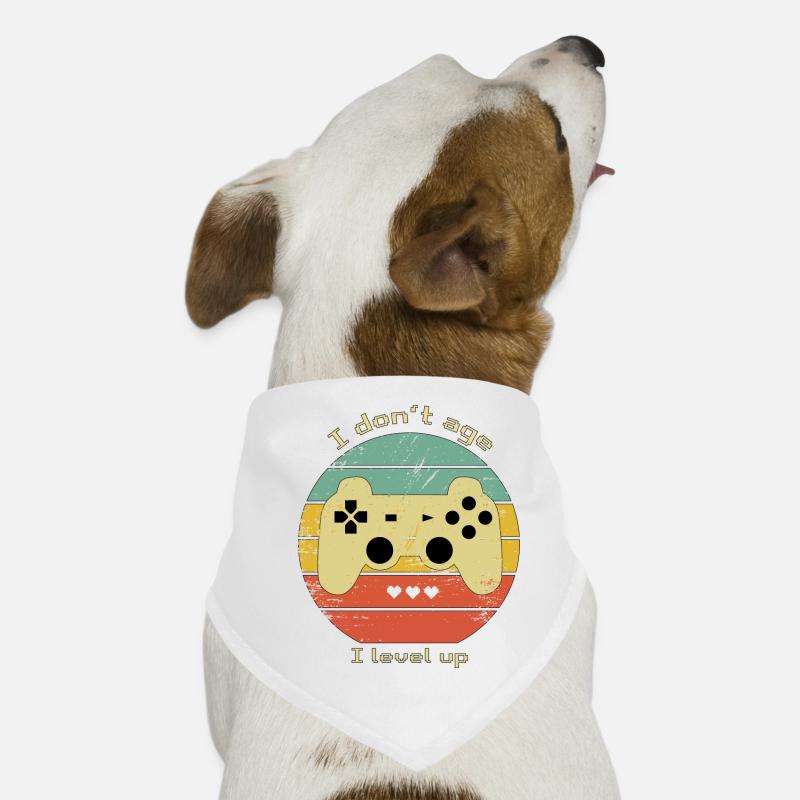 Retro Gaming Dog Bandana