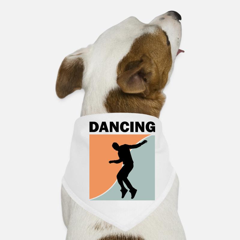 Dancing Dance Music Hunde-Bandana