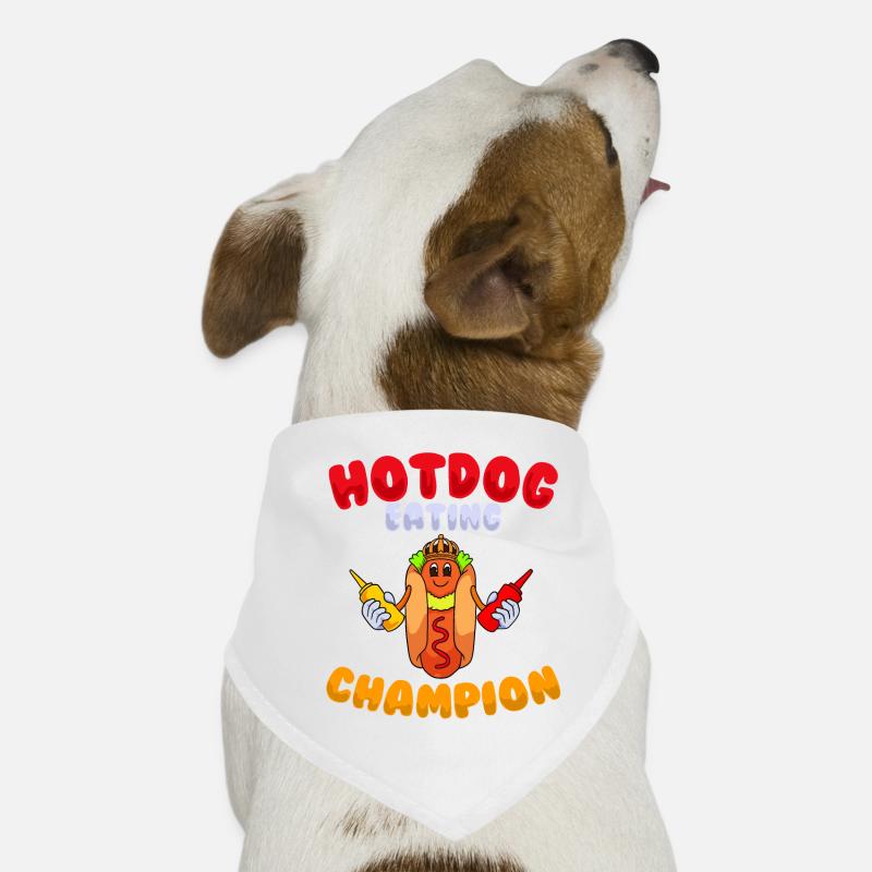 Hotdog Hunde-Bandana