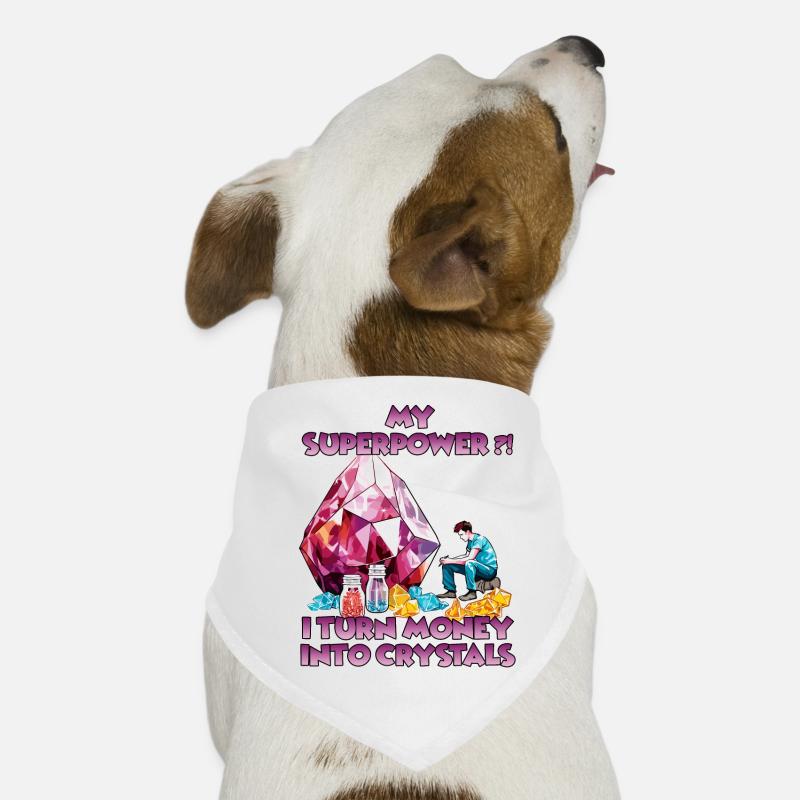 Aventure de cristal pour les explorateurs et les Bandana pour chien