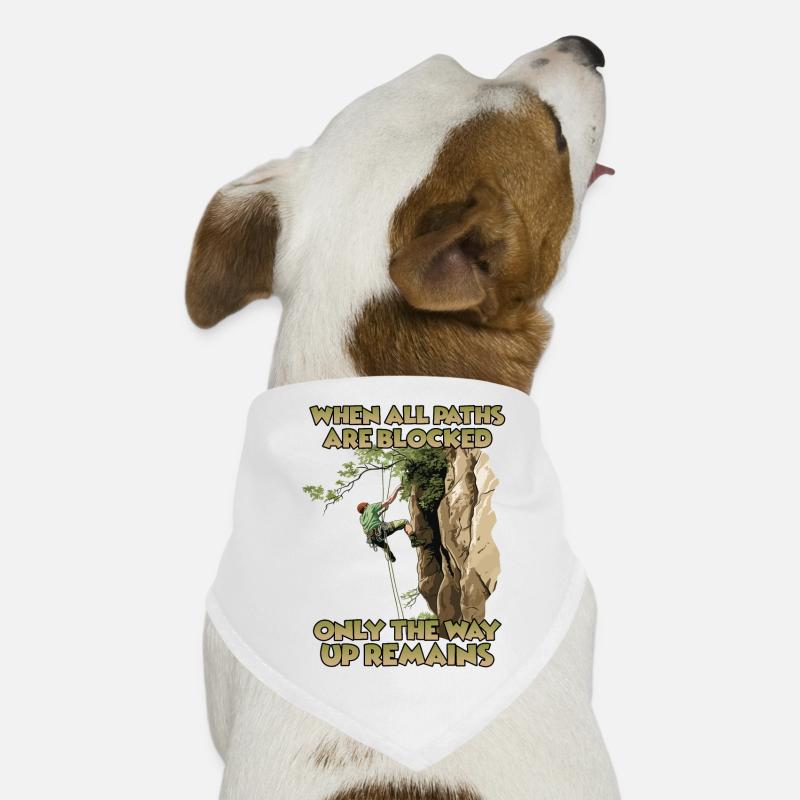 Aventure au sommet en point de mire Toprope Bandana pour chien