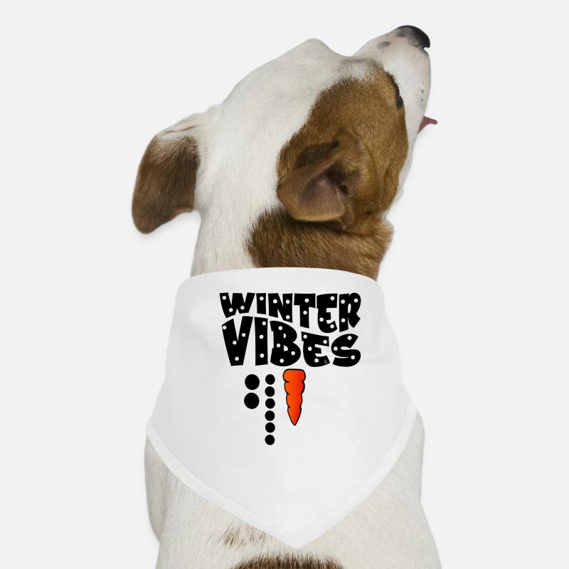 Schneemann Puzzle Winter Vibes Hunde-Bandana
